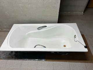 Bañera blanca acrílica