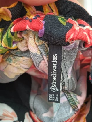 Shorts Stradivarius estampado floral