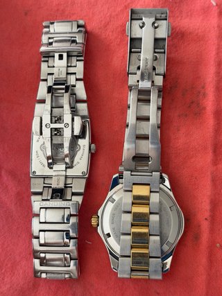 Lote 2 Relojes Candino y TAG Heuer
