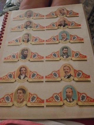 Álbum Vitolas Antiguas Colección