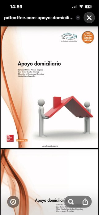 Libro Apoyo domiciliario