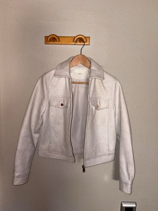 Chaqueta Zara Blanca