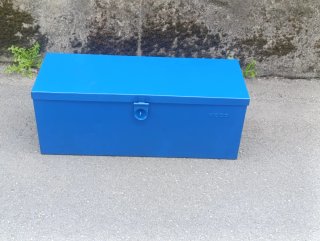 Baúl Metálico Heco Azul