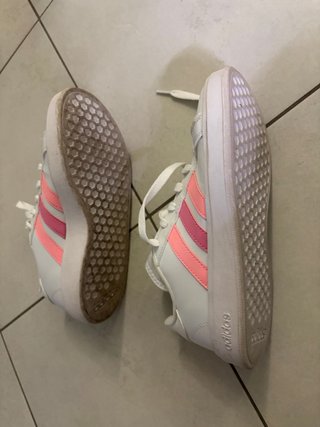 Scarpe Adidas Bambina Bianche e Rosa