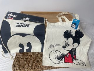 Bolsa Gym Mickey Mouse Disney Algodón