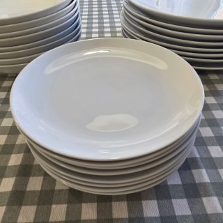 Vajilla Ikea Blanca Porcelana
