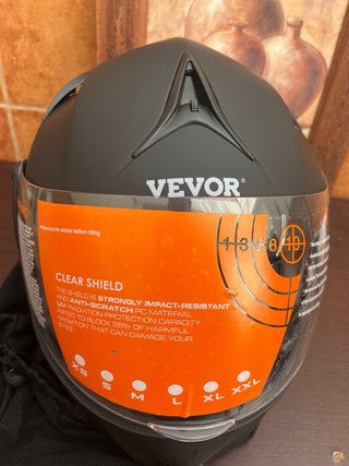 Casco Integral de Moto VEVOR , Nuevo a estrenar! L