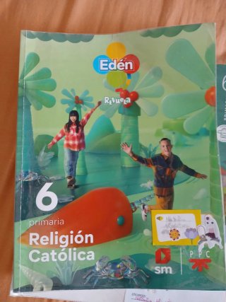Religión Católica, 6 Primaria, Edén, Revuela