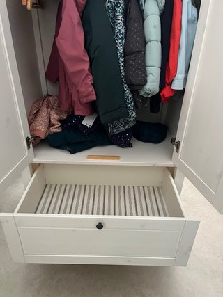 Armario SUNDVIK IKEA blanco 80x50x171 cm