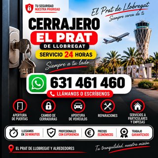 Cerrajero El Prat De Llobregat 24h