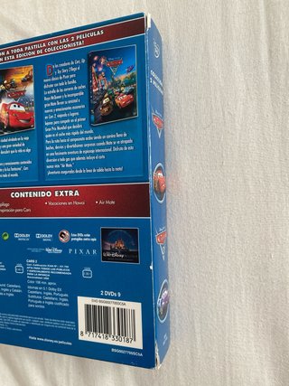2 Películas Cars DVD