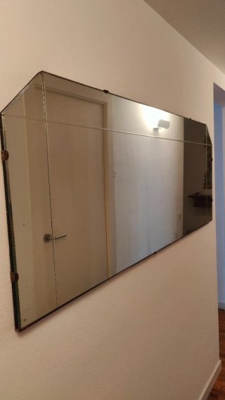 Espejo antiguo biselado