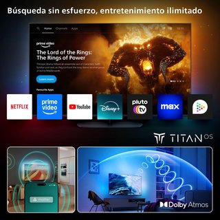 TV LED 4K 43 Philips Ambilight Smart TV