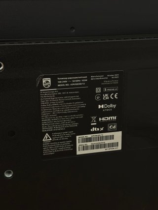 TV LED 4K 43 Philips Ambilight Smart TV