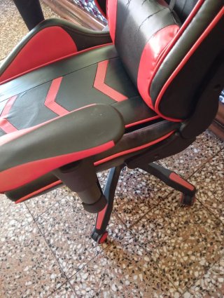 Silla Gamer Negra y Roja