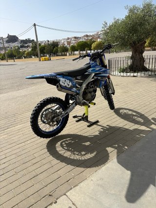 Yamaha YZF 250 Motocross Azul