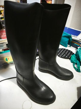 Botas de agua altas negras Talla 37