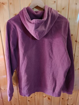 Sudadera granate con capucha Álvaro Moreno