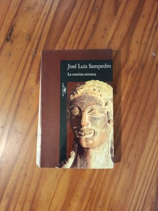 Libro La sonrisa etrusca de Sampedro