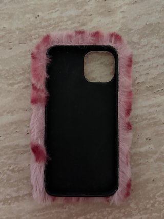 Funda iPhone Leopardo Peluda