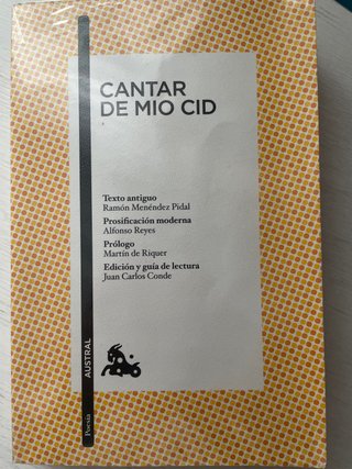 Cantar de mio Cid