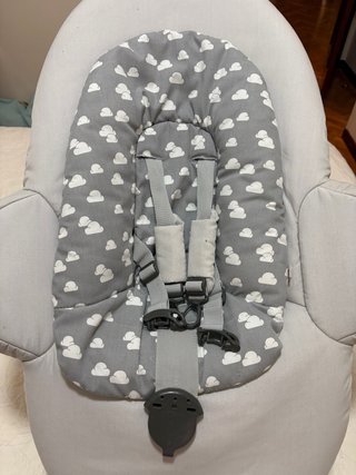 Hamaca Bebé Stokke Steps Bouncer Gris Nubes
