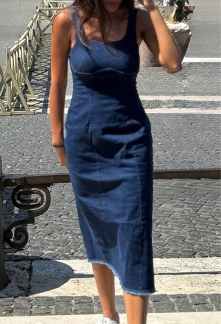 Vestido de Jean Azul
