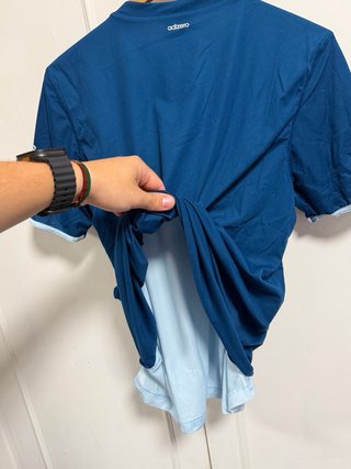 Camiseta Adidas Adizero Azul