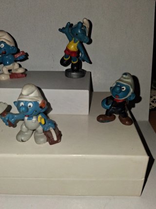 Puffi anni '80 da collezione