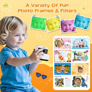 Cámara de fotos instantánea para niños - NUEVA