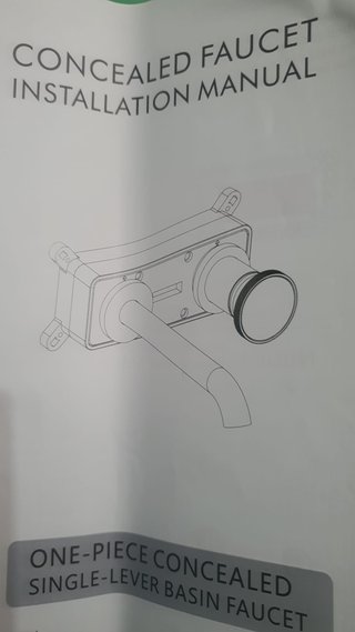 Grifo empotrado y kit de embellecedor premium