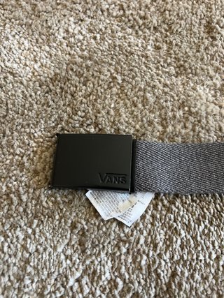 Cinturón Vans Gris