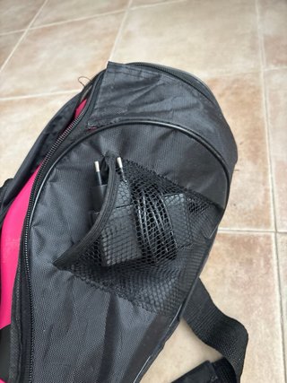 Hoverboard rosa con funda y cargador