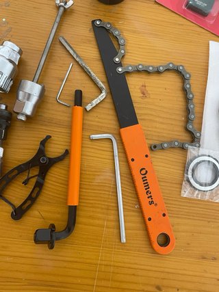 Kit completo de mantenimiento/recambios bicicleta