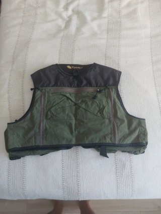 Giubbotto da pesca Wychwood Taglia L Verde Oliva