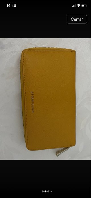Cartera Coccinelle amarilla