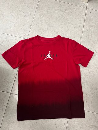 Camiseta Jordan Roja Degradada
