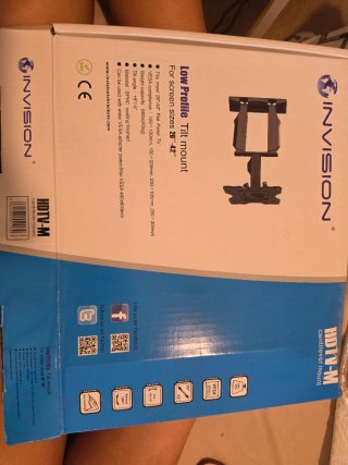 Soporte Pared TV Invision 26-42 Inclinable