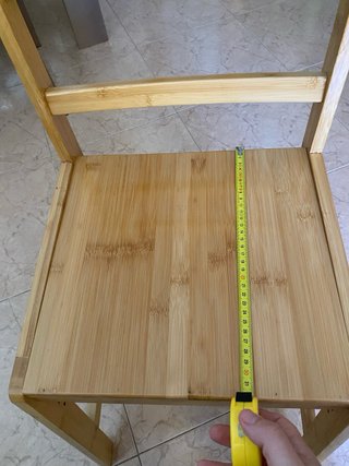 Escritorio infantil bambú con silla