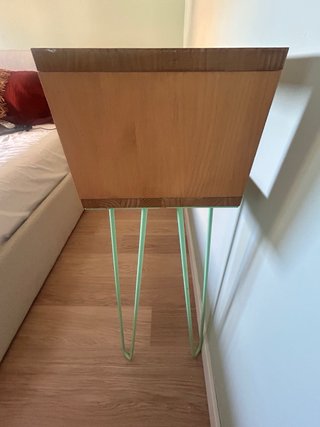 Mueble aparador madera y metal