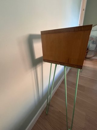 Mueble aparador madera y metal