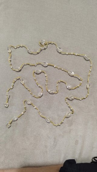 Collar abierto 140 cm con cristales