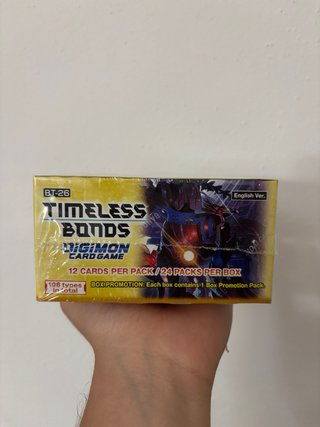 Digimon TCG Timeless Bonds BT26 Box