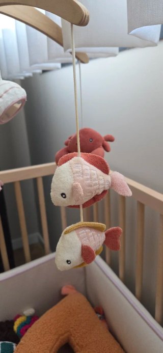 Móvil cuna Little Dutch marino rosa