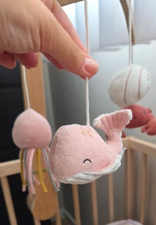 Móvil cuna Little Dutch marino rosa