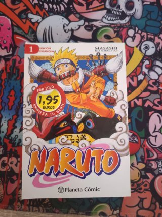 Manga anime Naruto 4 tomos