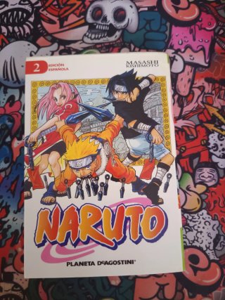 Manga anime Naruto 4 tomos