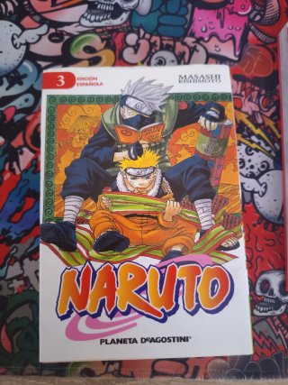 Manga anime Naruto 4 tomos