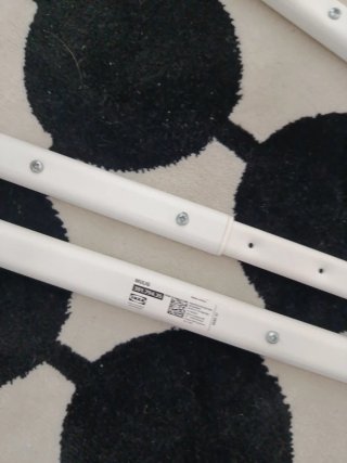 3 Percheros Extensibles Ikea Mulig Blancos