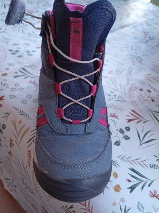 Botas montaña Quechua Crossrock waterproof 34-35